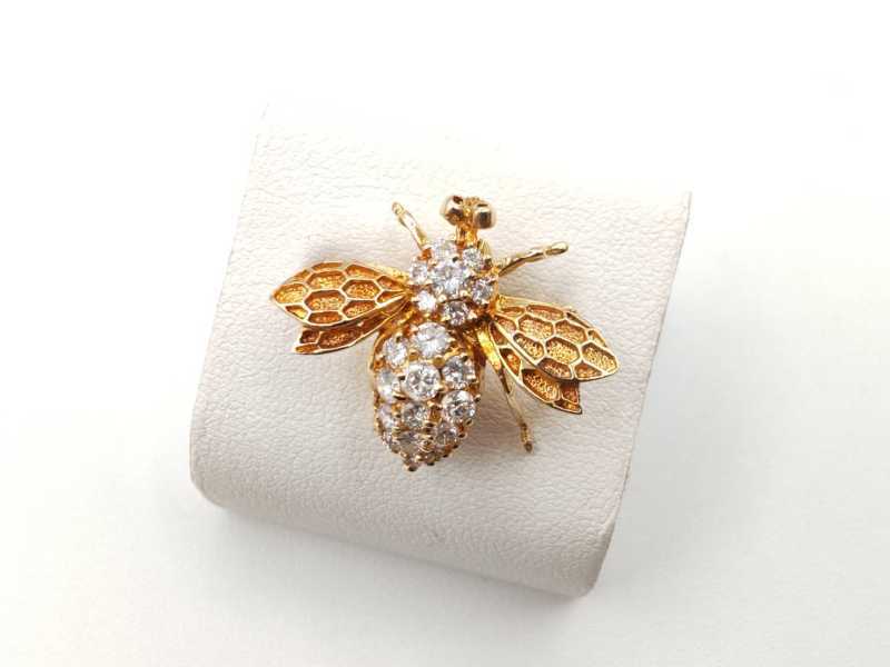 ダイヤモンド買取 ブローチ K14